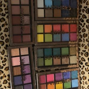 6 make up palettes for sale